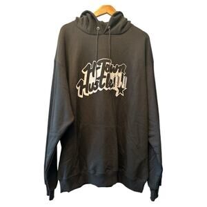 Plus Size 2XL Men's Champion H-Town Hoodie Black Very Good‎ Condition